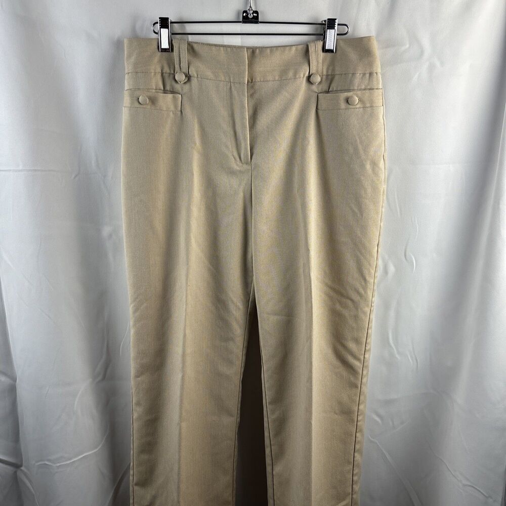 Jaclyn Smith Womens Pants Size 10 Tan 29" Inseam